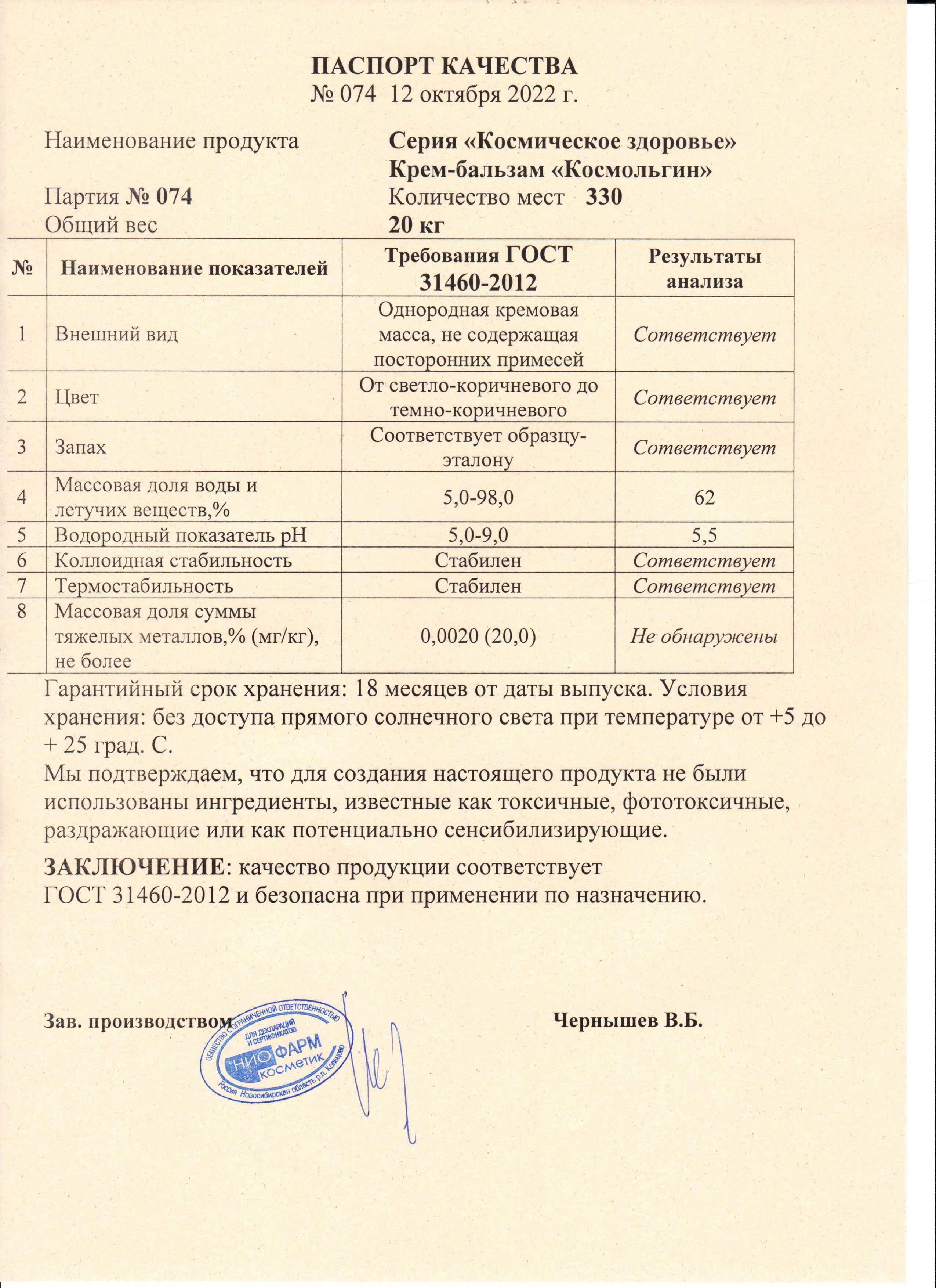 Паспорт №102022